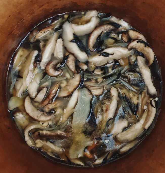 Mushroom Ginseng Stew - Slow Cooker