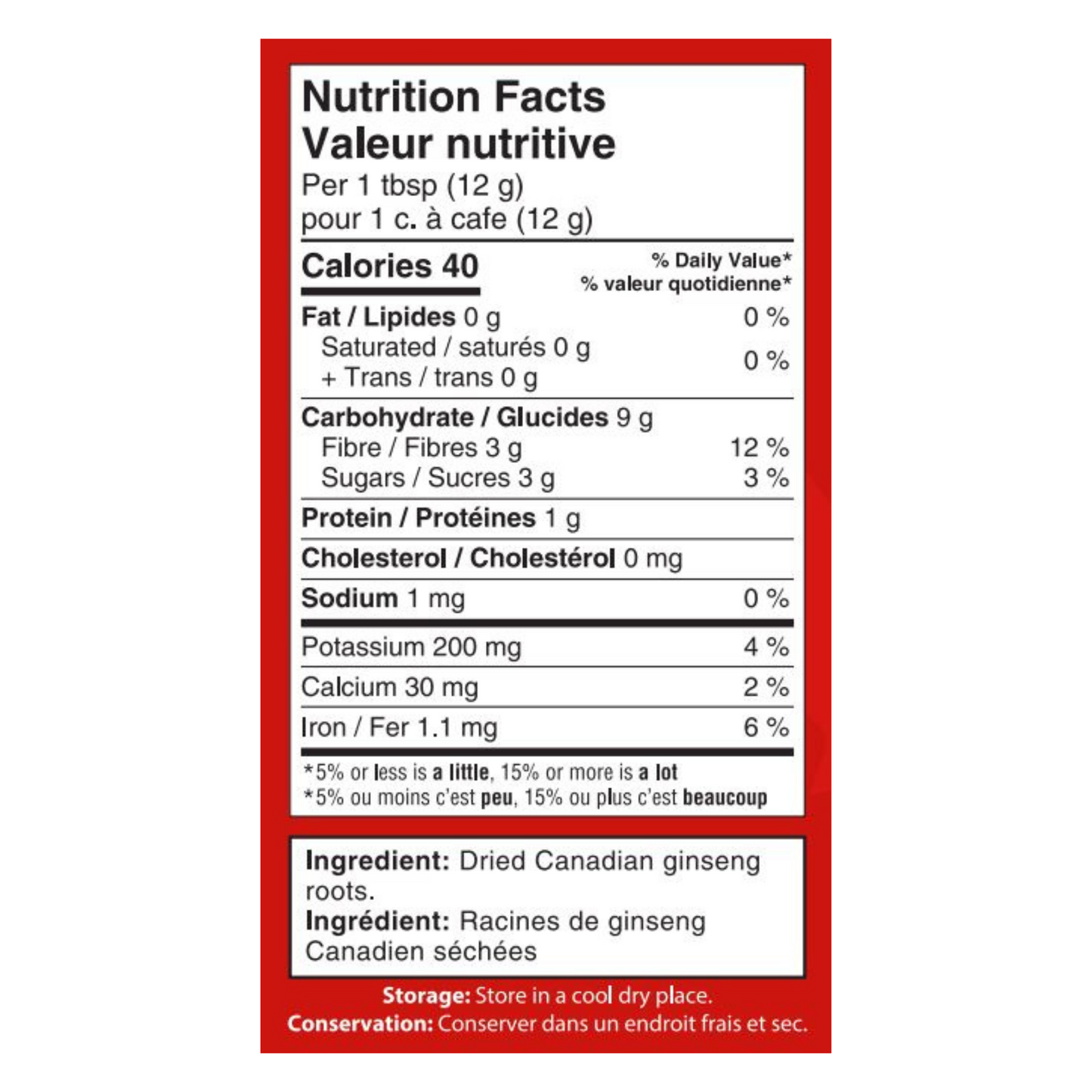 Large 5 Year Ginseng Roots - 227 g