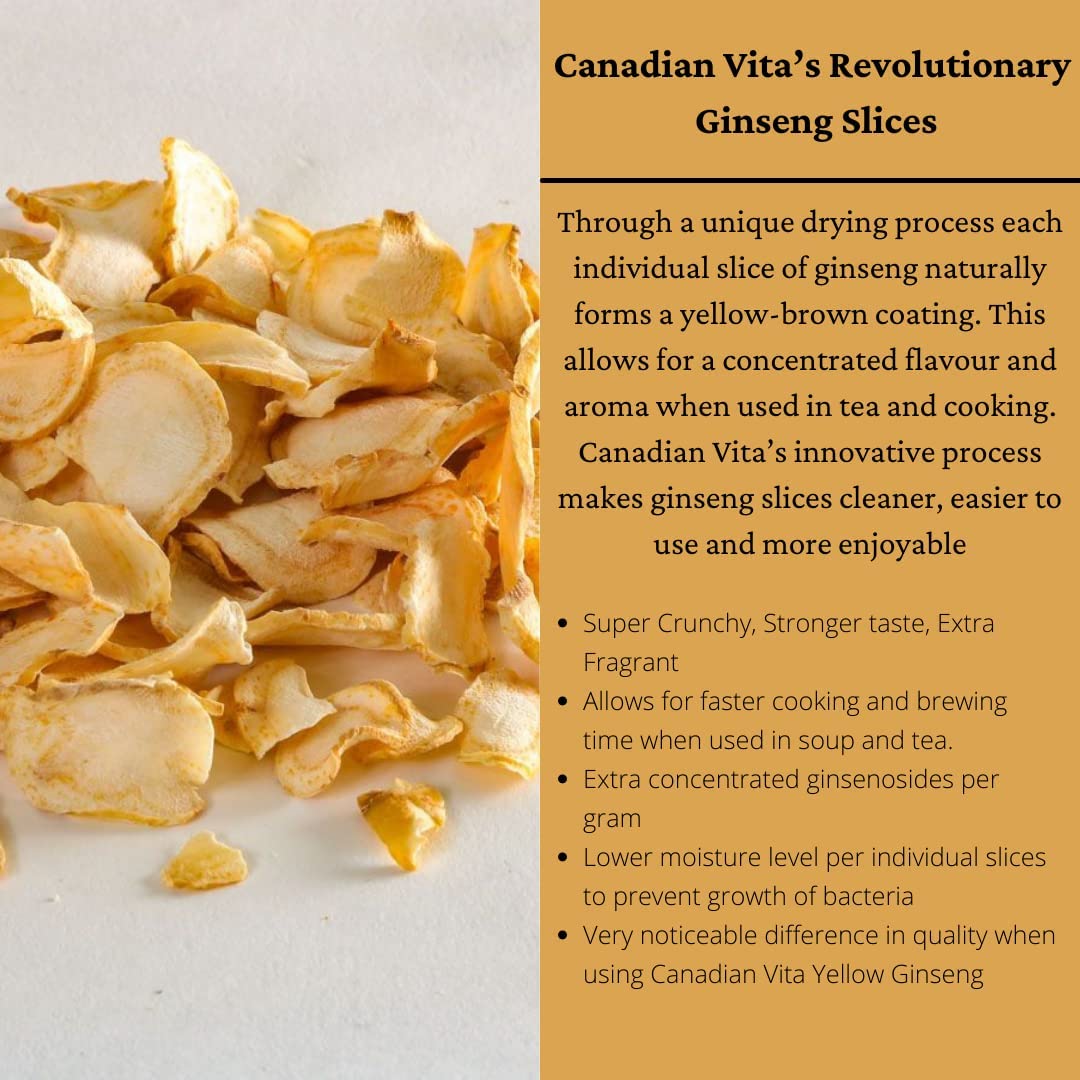 Canadian Vita Ginseng Slices - 50 grams